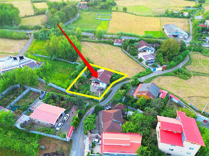 تصویر خانه روستایی در گیلان