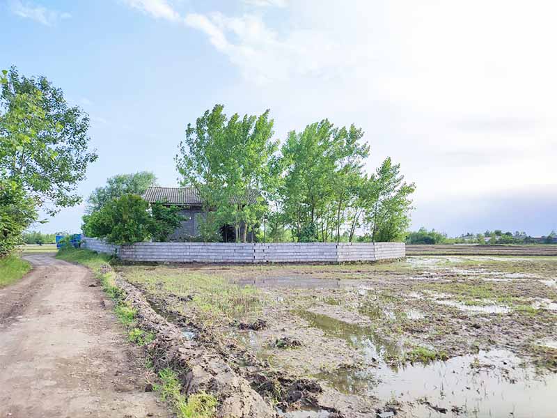 تصویر خانه کلنگی800متری با بنای110متری