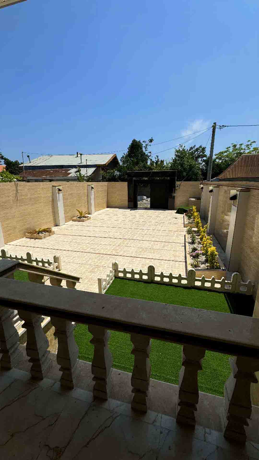 ویلای جنگلی نوساز سنددار محوطه سازی شده