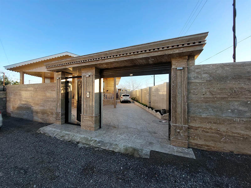 تصویر ویلا نما سنگ