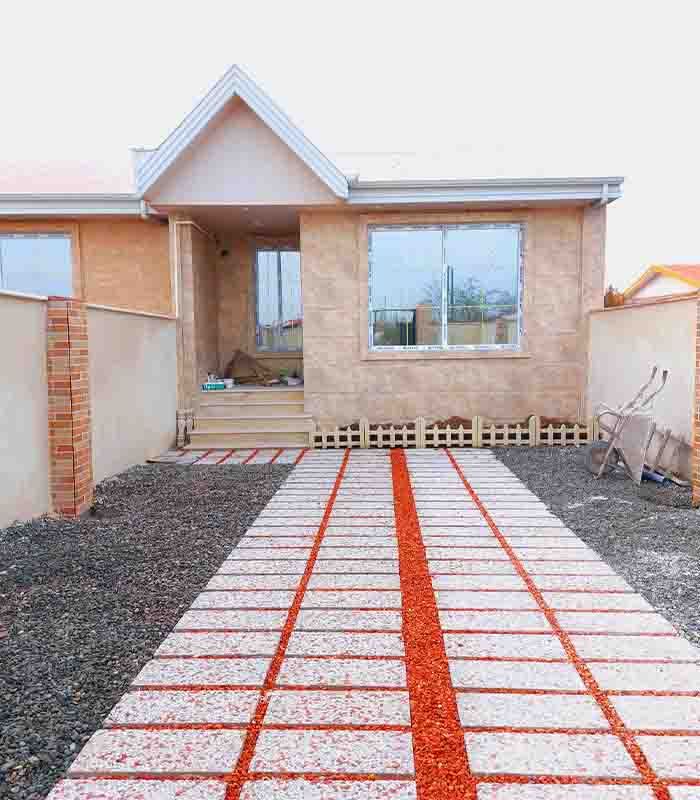 تصویر از یک ویلا نوساز