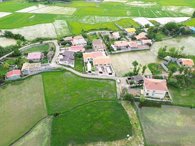 تصویر از یک ویلا نوساز