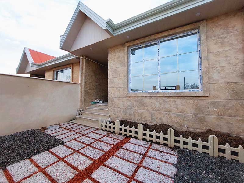 تصویر از یک ویلا نوساز