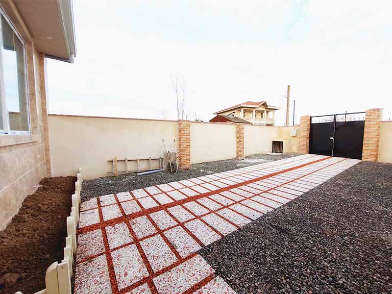 تصویر از یک ویلا نوساز