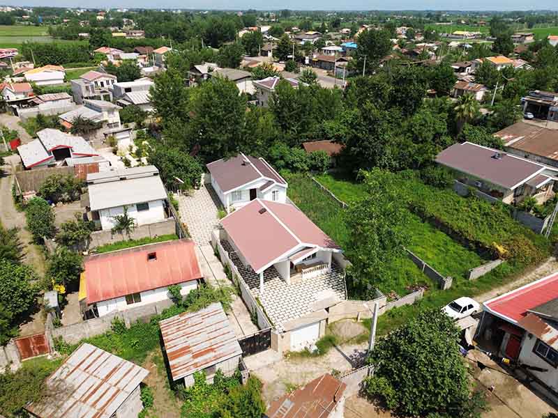 تصویر از یک ویلا نوساز