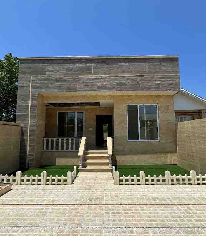 ویلای جنگلی نوساز سنددار محوطه سازی شده