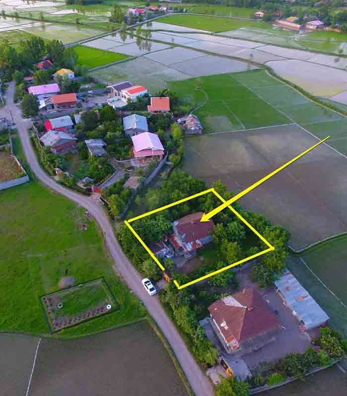 تصویرخانه بامحوطه 800 متری