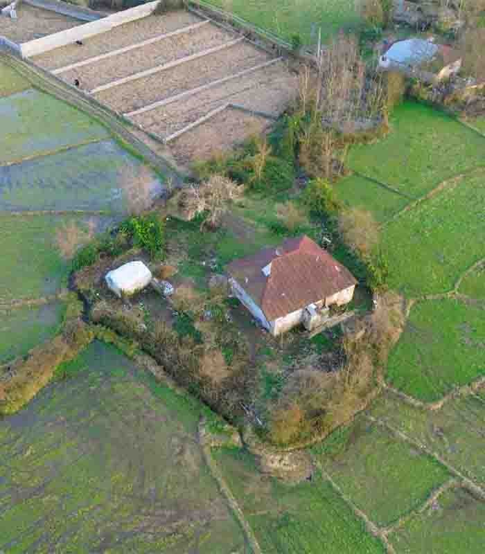 تصویر خانه روستایی در گیلان